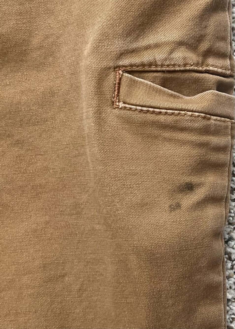 Duluth Trading Co. Flex Ballroom Khakis Pants 36x29 Brown